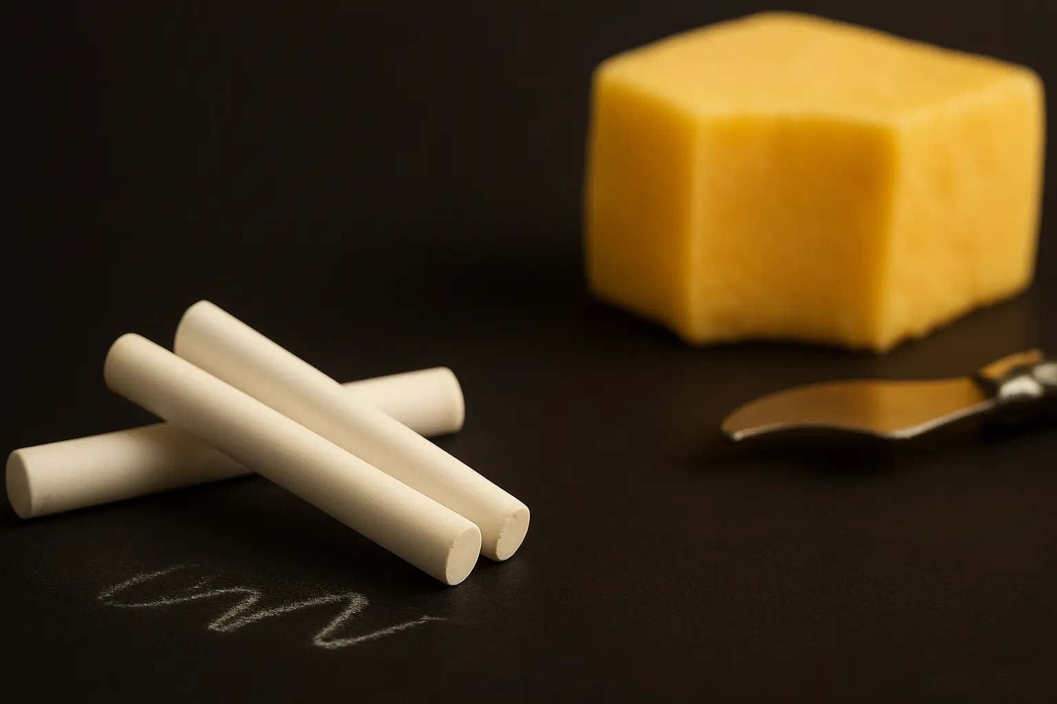 CHALK AND CHEESE COMPARISONS